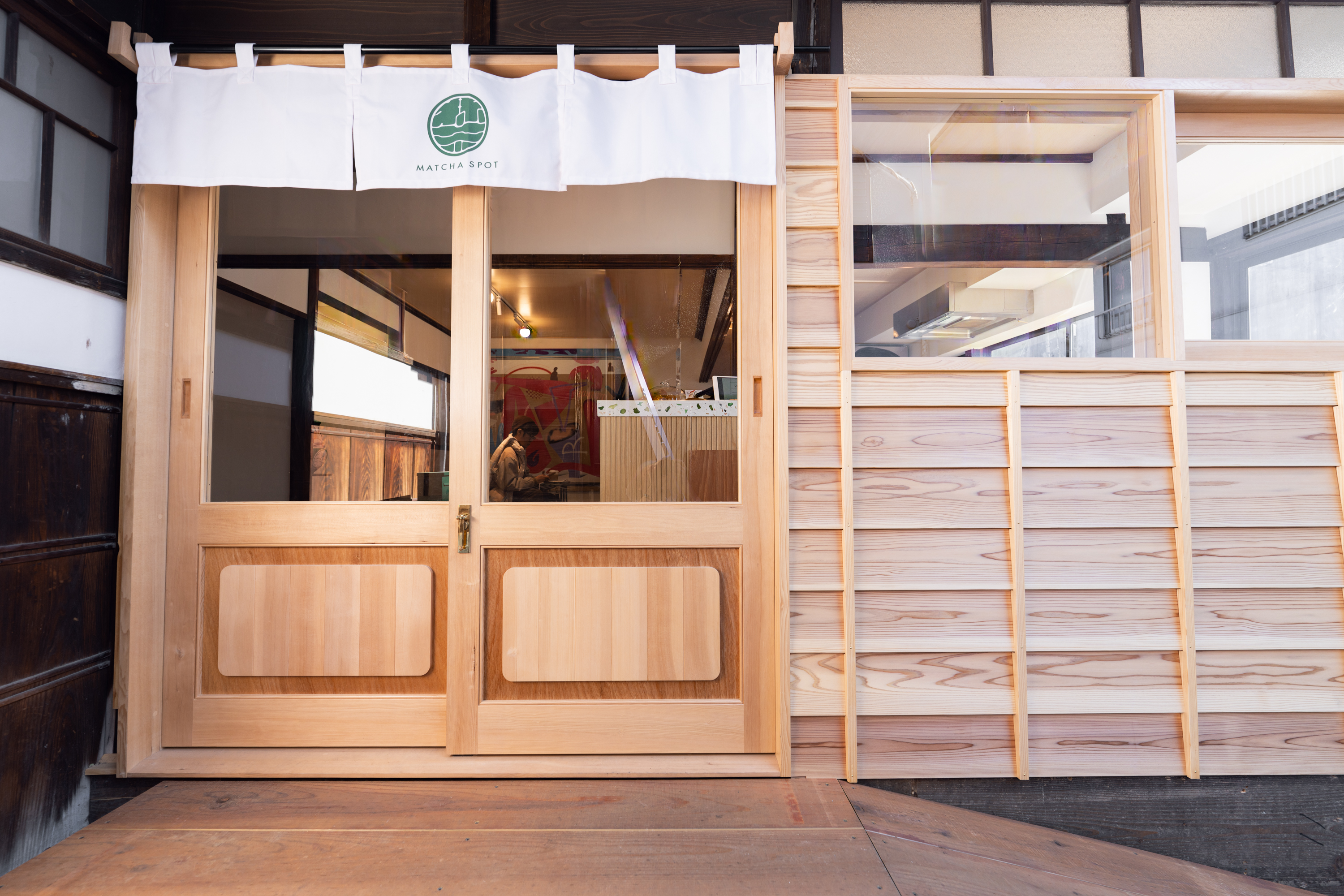 MATCHA SPOTの施工写真